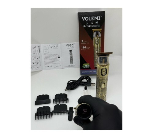 IP-1949 Şarj Göstergeli Sakal Lazer Öncesi Vücut Ense Çizim Kişisel Bakım Aletleri Sıfıra Yakın Tıraş