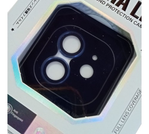 iPhone 11 / 12 / 12 Mini Uyumlu Safir Kamera Koruyucu Lens Mavi Renk