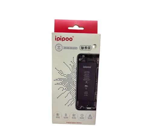 İpipoo Apple Iphone 6 Uyumlu Batarya - 1810 mAh