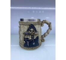 İskelet Game Over Çelik Kupa Kod 6912