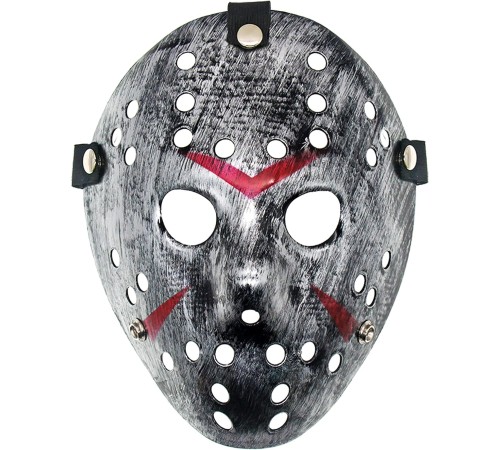 Jason Maskesi Hannibal Maskesi Metal Gümüş Renk 20x25 cm