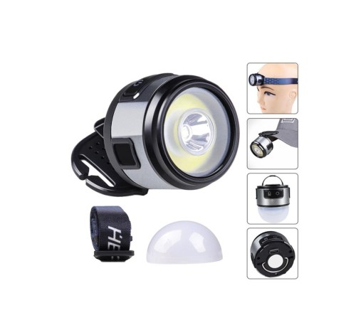 Kafa Lambası Kafa Feneri Şarjlı Profesyonel COB Fener 7 Modlu