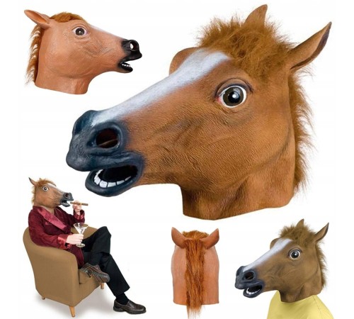 At Kafası - At Maskesi - At Kafası Maskesi - At Kafası Başlığı