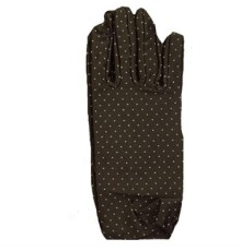Kahverengi Puanlı Çocuk Eldiveni