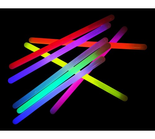 Karanlıkta Parlayan Fosforlu Glow  Kalın Çubuk 30 cm 1 Adet