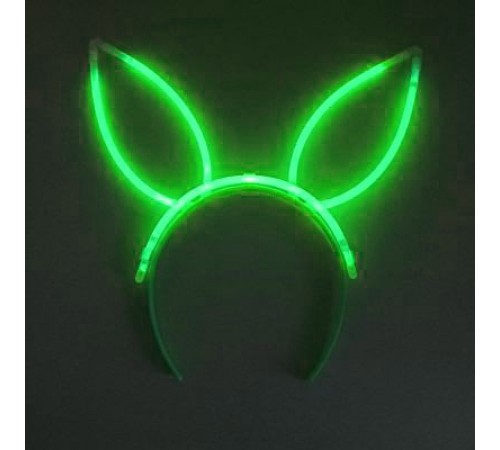 Karanlıkta Yanan Fosforlu Glow Taç 6 Renk 6 Adet