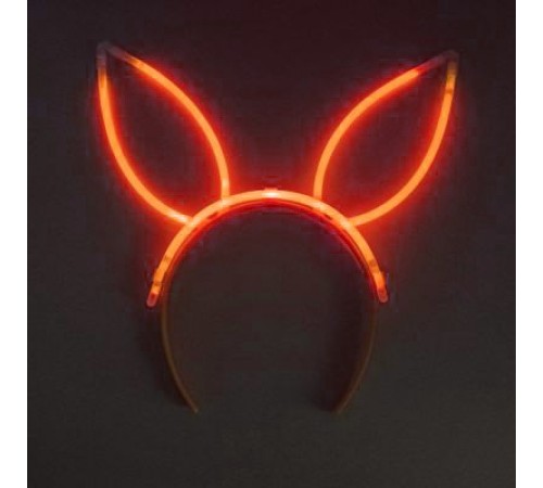 Karanlıkta Yanan Fosforlu Glow Taç 6 Renk 6 Adet