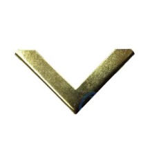 Kitap, Kapak, Menü, Albüm Köşesi, Büyük - 23x40mm, Sarı, 10 Adet