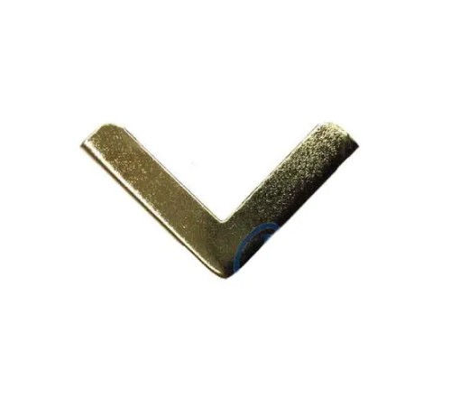 Kitap, Kapak, Menü, Albüm Köşesi, Orta - 18x32mm, Sarı, 20 Adet
