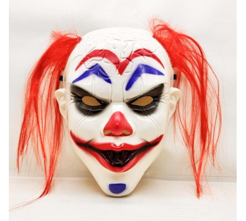 Kızıl Saçlı Joker Palyaço Maskesi