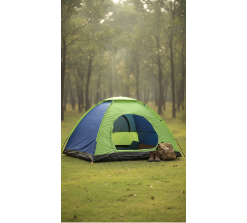 Kolay Kurulumlu Pratik Kamp Çadırı 6 Kişilik  (220x250x150)