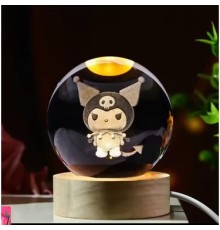 Kuromi Işıklı Cam Küre Kod 63