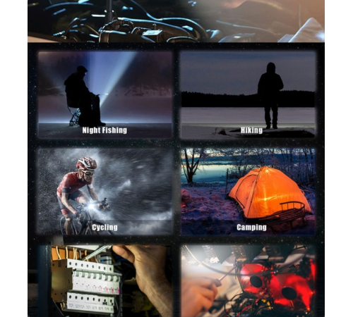 LED Işıklı Flash Özellikli 4 Modlu  Anahtarlık El Feneri