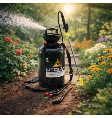 LITOLAN ( 5LT ) ( MANUEL ) ( 2IN1 ) BAHÇE PÜSKÜRTME & KÖPÜK İLAÇ POMPA*6