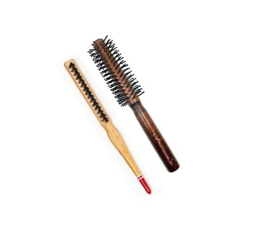 Liva 503& 690 Profesyonel Yanmaz Set Topuz Saç Fırçası-2'li