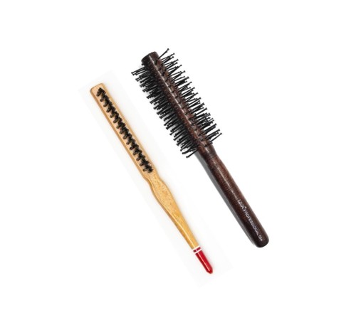 Liva 506& 690 Profesyonel Yanmaz Set Topuz Saç Fırçası-2'li