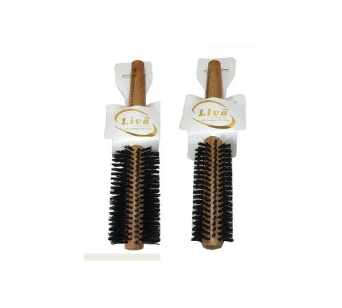 Liva 540-350 Saç Fırçası Yanmaz Profesyonel Fön Fırçası 2 Adet
