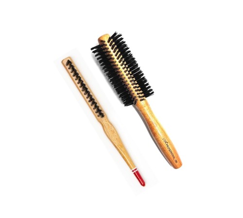 Liva 540& 690 Profesyonel Yanmaz Set Topuz Saç Fırçası-2'li