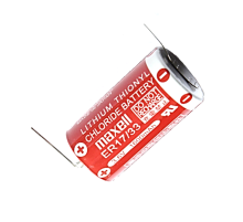 Maxell ER17/33  3.6V  2/3A Size Lithium Pil