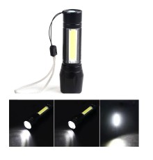 Mini Çok Güçlü Şarjli El Feneri Xpe-Cob Led Wt-030