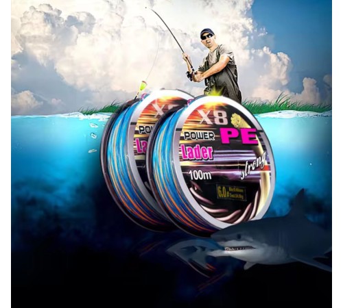 MİSİNA 100MT POLIETILEN 8 ÖRGÜLÜ 6.0 İP