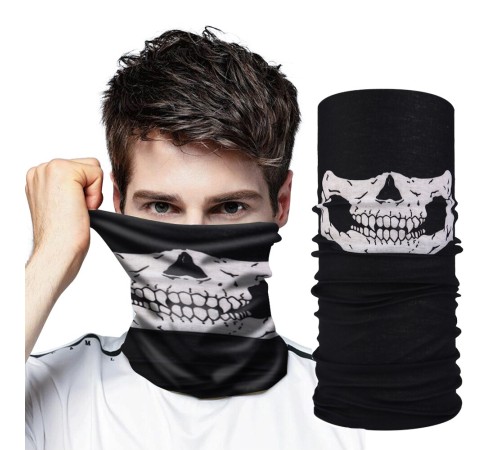 Motorcu Boyunluk Baf Buff Bandana 25x48 cm Model 7