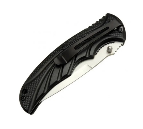 Mtech Handsome 451 Gri Kamp Çakı 21cm - Yarı Otomatik, Kemerlikli