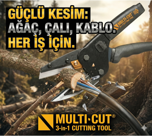 Multi Cutter Kalın Ve Sert Malzeme Kesme Aleti