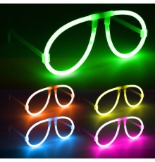 Neon Glow Fosfor Gözlük – Festival & Parti (12'li Set)