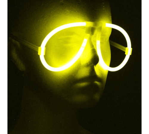 Neon Glow Fosfor Gözlük – Festival & Parti (12'li Set)