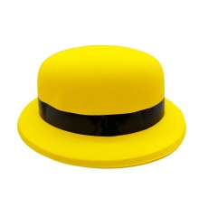 Neon Partisi Sarı Renk Melon Plastik Parti Şapkası