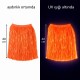 Neon Turuncu Hawaii Parti Eteği 40 cm