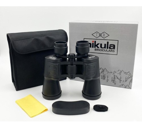 Nikula 12x50 Kauçuk Kaplama Profesyonel El Dürbünü