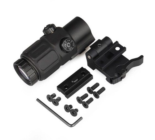 Nikula Magnifier 5x Yakınlaştırmalı Dürbün - 22mm Ray Uyumlu, Katlanır Yaylı Ayaklı