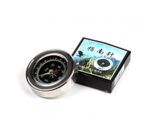 Yuvarlak Metal Kasa Dayanıklı Pusula 60mm