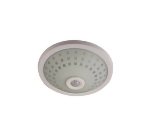 NİSALUCE E-2002 TAVAN ARMATÜR ( CAMLI  KAFES ) ( 360° HAREKET SENSÖRLÜ=5MT ALGI ) (2 ADET E27 AMPUL DUYLU )*12