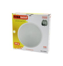 NİSALUCE EAMP-106/B 24W RADAR SENSÖRLÜ LEDLİ ARMATÜR BEYAZ ÇERÇEVE MEKATRONİK ASKI SİSTEMİ 6500K - 2160Lm