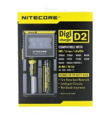 Nitecore D2 Digi Charger Li-ion / NI-CD / NI-MH / LifePO4 Dijital Pil Şarj Cihazı