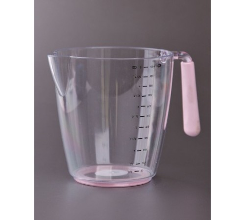 Ölçü ve Hamur Kabı 1000 ML - Silikon Sap