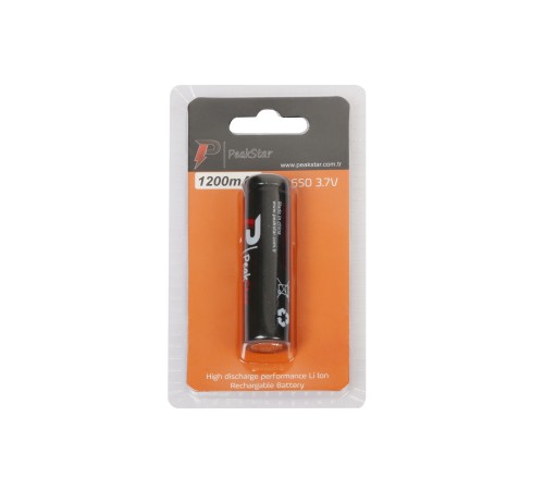 Orjinal 3.7 V 1200 Mah Şarj Edilebilir 18650 Turbo Model Li-ion Şarjlı Pil