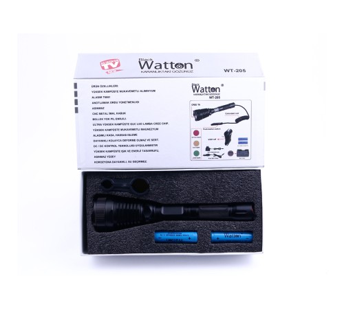 800 Lümen T6 Özel Avcı Feneri Wt-205
