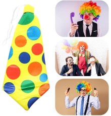 Palyaço Kravatı Lastikli Geniş Kesim 17x37 cm