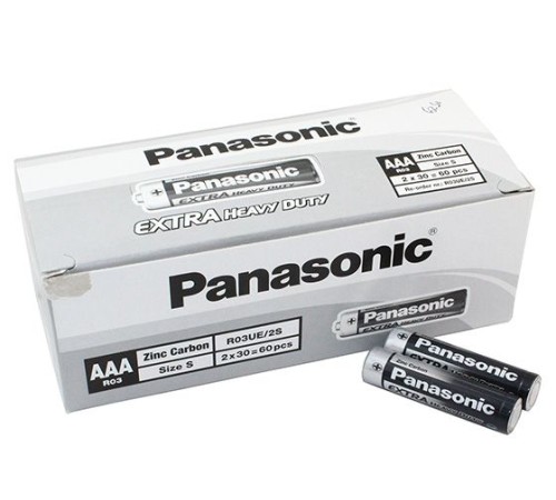 Panasonic Manganez İnce Kalem AAA Pil 60'Lı Paket
