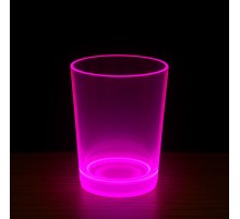 PartyGlow Neon Pembe Bardak 8.5 x 10.5 cm