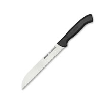 Pirge 38024 Ecco Pro Ekmek Bıçağı 17,5 cm - Siyah