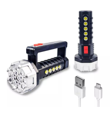 Polizei P-17 17+5 COB LEDLİ IŞILDAK FENER