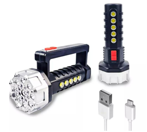 Polizei P-17 17+5 COB LEDLİ IŞILDAK FENER