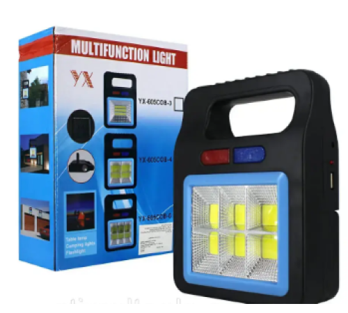 Polizei P-605-6 Çakarlı Güçlü Fener ve Işıldak