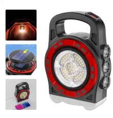 Polizei P-6678C Dış Mekan Solar Şarj Işığı Çok Fonksiyonlu Projektör Hazine Güçlü Işık El Feneri