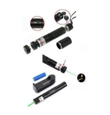 Polizei Şarjlı Turbo Yeşil Lazer Pointer Kibrit Yakabilen  Güç 1000MW